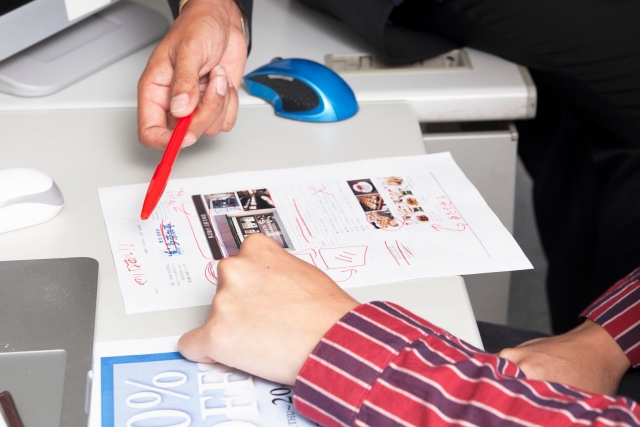 そのチラシ。お客さん目線ですか？