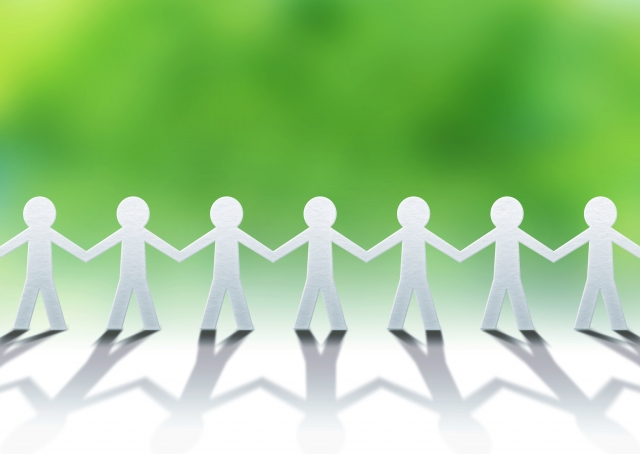 お客様でも取引先でも、人とのつながりって大事。