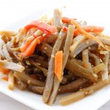 弁当のきんぴらごぼう